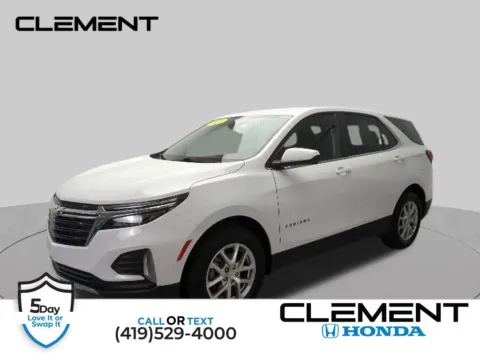 White 2023 Chevrolet Equinox LT for sale in Mansfield, OH