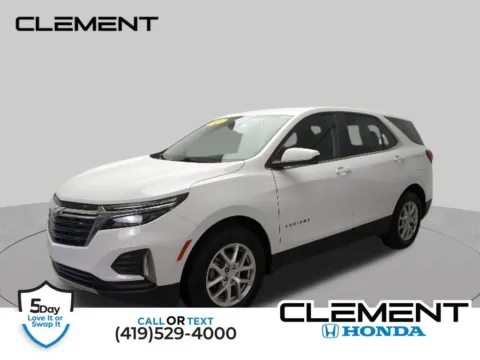 White 2023 Chevrolet Equinox LT for sale in Mansfield, OH