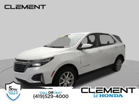 White 2023 Chevrolet Equinox LT for sale in Mansfield, OH