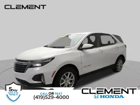 White 2023 Chevrolet Equinox LT for sale in Mansfield, OH