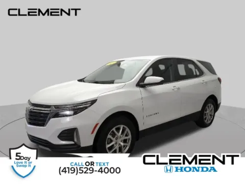 White 2023 Chevrolet Equinox LT for sale in Mansfield, OH