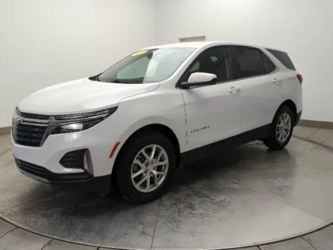 White 2023 Chevrolet Equinox LT for sale in Mansfield, OH