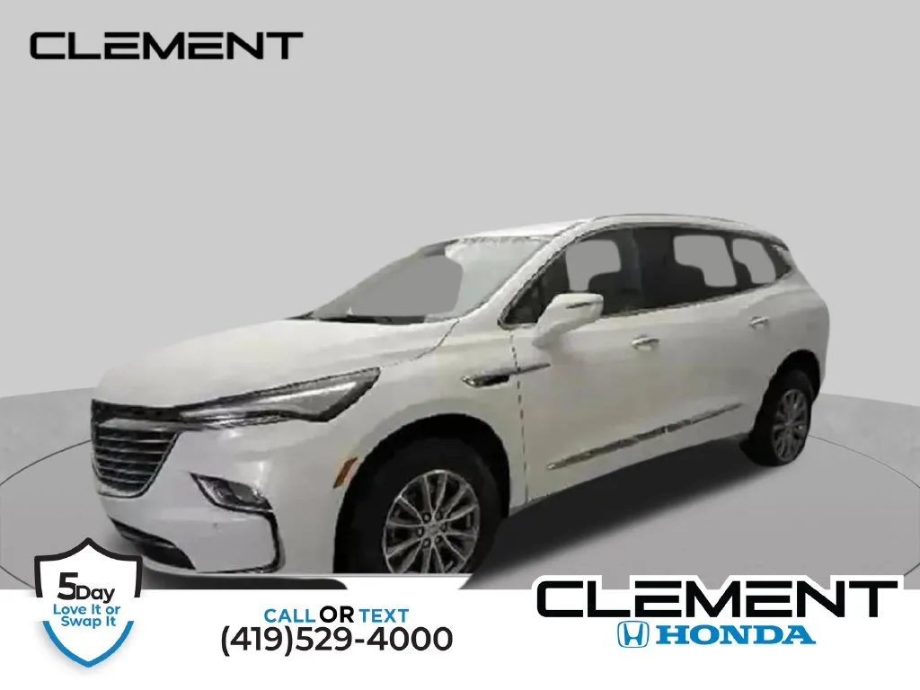 White 2023 Buick Enclave Essence for sale in Mansfield, OH