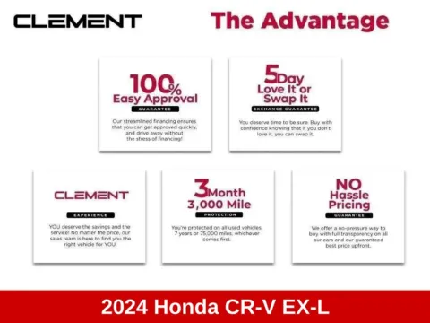 Another view of 2024 Honda CR-V EX-L for sale in Mansfield, OH at Clement Supercenter Ohio