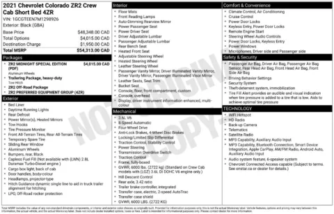 Photos of 2021 Chevrolet Colorado ZR2 for sale in Mansfield, OH at Clement Supercenter Ohio