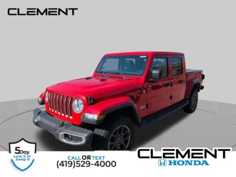 Red 2020 Jeep Gladiator Overland for sale in Mansfield, OH