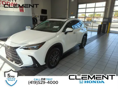 White 2024 Lexus NX 350 Premium for sale in Mansfield, OH