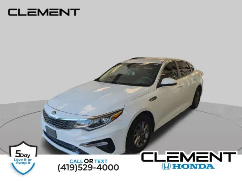 White 2020 Kia Optima LX for sale in Mansfield, OH