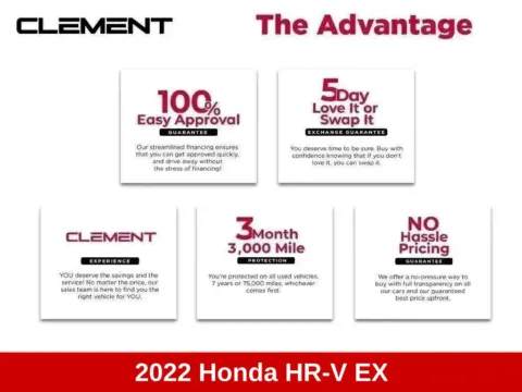 Another view of 2022 Honda HR-V EX for sale in Mansfield, OH at Clement Supercenter Ohio