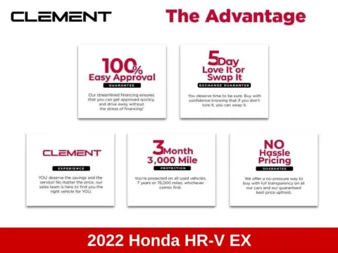 Another view of 2022 Honda HR-V EX for sale in Mansfield, OH at Clement Supercenter Ohio