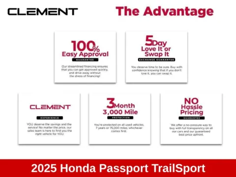 Another view of 2025 Honda Passport TrailSport for sale in Mansfield, OH at Clement Supercenter Ohio