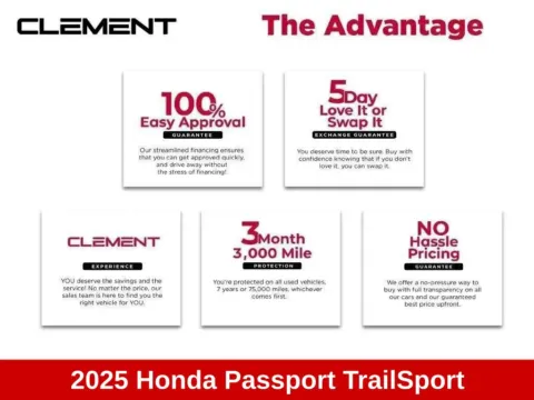 Another view of 2025 Honda Passport TrailSport for sale in Mansfield, OH at Clement Supercenter Ohio