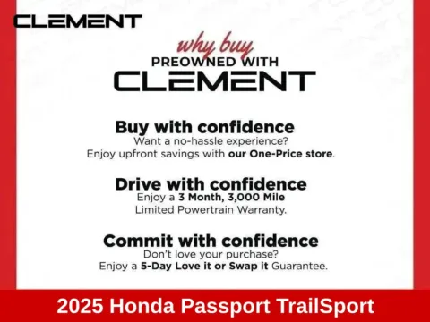 More photos of 2025 Honda Passport TrailSport at Clement Supercenter Ohio, OH