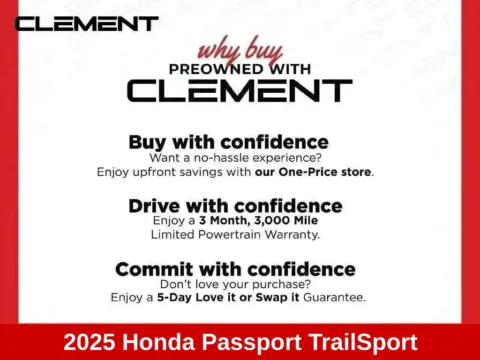 More photos of 2025 Honda Passport TrailSport at Clement Supercenter Ohio, OH