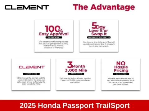 Another view of 2025 Honda Passport TrailSport for sale in Mansfield, OH at Clement Supercenter Ohio