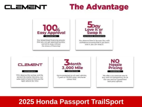 Another view of 2025 Honda Passport TrailSport for sale in Mansfield, OH at Clement Supercenter Ohio
