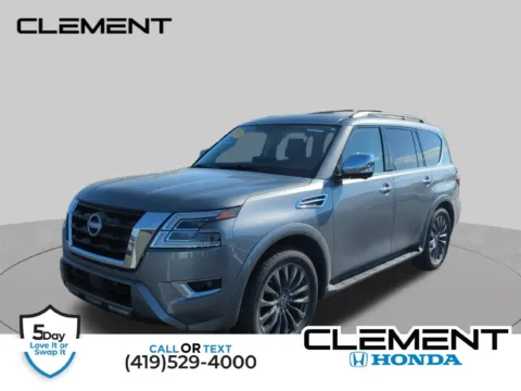 Gray 2024 Nissan Armada Platinum for sale in Mansfield, OH