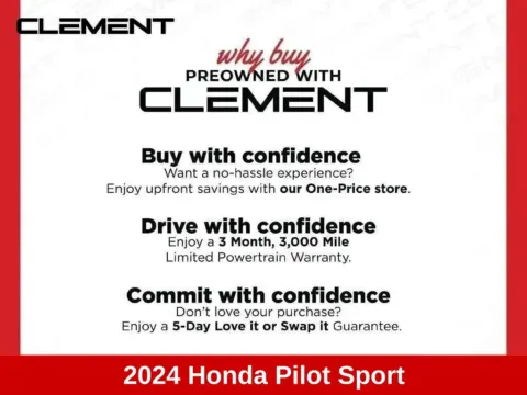 More photos of 2024 Honda Pilot Sport at Clement Supercenter Ohio, OH
