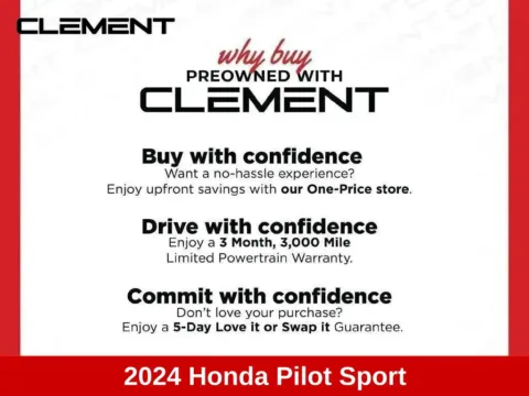 More photos of 2024 Honda Pilot Sport at Clement Supercenter Ohio, OH