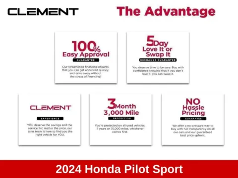 Another view of 2024 Honda Pilot Sport for sale in Mansfield, OH at Clement Supercenter Ohio