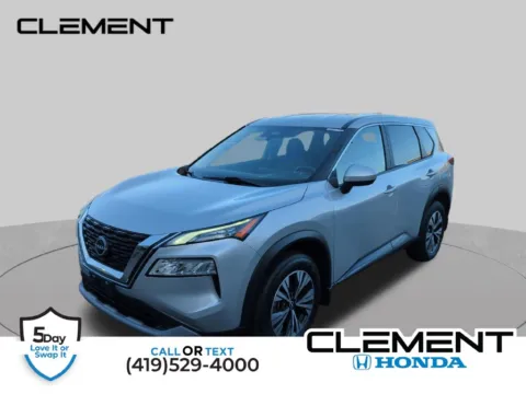 Silver 2023 Nissan Rogue SV for sale in Mansfield, OH