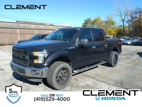 Black 2015 Ford F-150 XLT for sale in Mansfield, OH