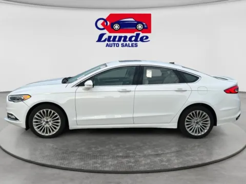 Photos of 2018 Ford Fusion Titanium Sedan 4D for sale in Princeton, MN at Lunde Auto Sales - Princeton