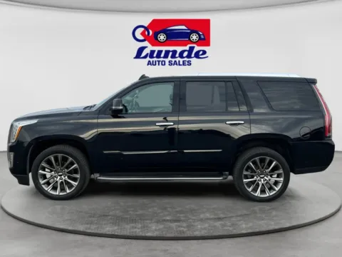 Photos of 2020 Cadillac Escalade Premium Luxury Sport Utility 4D for sale in Princeton, MN at Lunde Auto Sales - Princeton