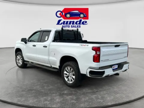 Photos of 2021 Chevrolet Silverado 1500 Double Cab Custom Pickup 4D 6 1/2 ft for sale in Princeton, MN at Lunde Auto Sales - Princeton