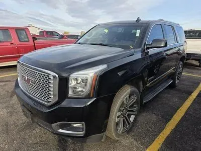 Black 2017 GMC Yukon Denali Sport Utility 4D for sale in Princeton, MN