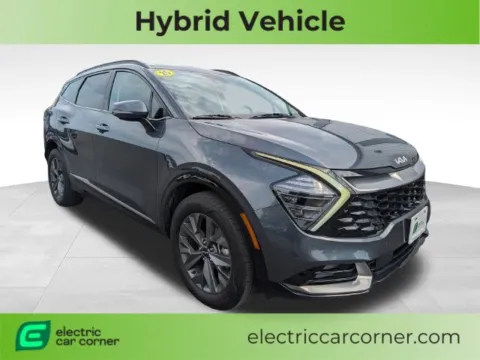 Gray 2025 Kia Sportage Hybrid SX-Prestige for sale in Farmington, NY
