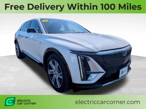 White 2024 Cadillac LYRIQ Tech for sale in Farmington, NY