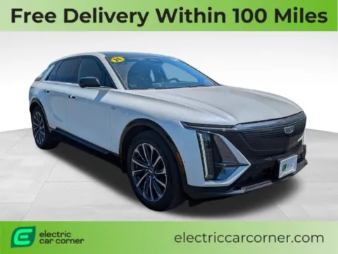 White 2024 Cadillac LYRIQ Sport for sale in Farmington, NY