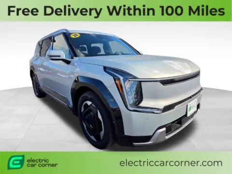 Silver 2024 Kia EV9 Land for sale in Farmington, NY