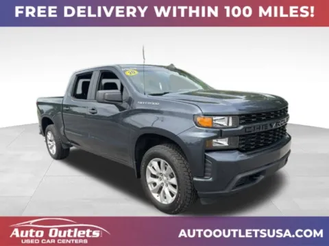 Gray 2020 Chevrolet Silverado 1500 Custom for sale in Farmington, NY