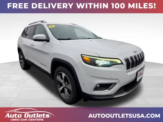 White 2021 Jeep Cherokee Limited for sale in Farmington, NY