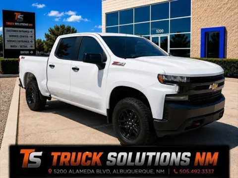 White 2021 Chevrolet Silverado 1500 LT Trail Boss for sale in Albuquerque, NM