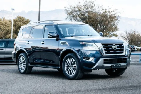 Blue 2023 Nissan Armada SL for sale in Albuquerque, NM