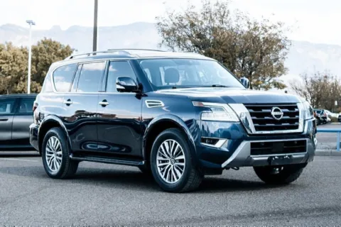Blue 2023 Nissan Armada SL for sale in Albuquerque, NM