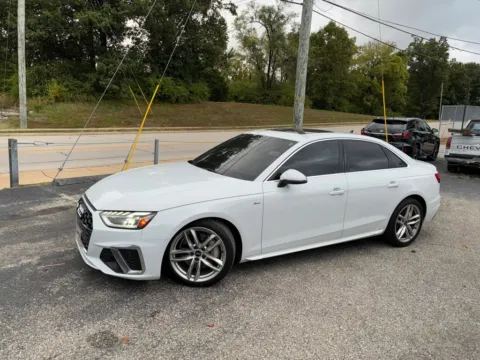 Photos of 2022 Audi A4 S line 45 TFSI Premium Plus Sedan 4D for sale in Saint Charles, MO at Mathis Motors