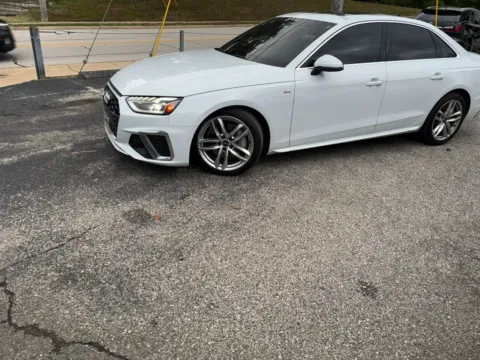 Another view of 2022 Audi A4 S line 45 TFSI Premium Plus Sedan 4D for sale in Saint Charles, MO at Mathis Motors