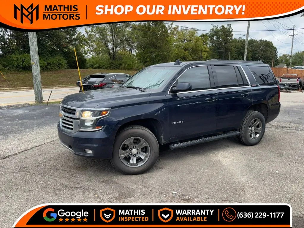 Black 2019 Chevrolet Tahoe LT Sport Utility 4D for sale in Saint Charles, MO