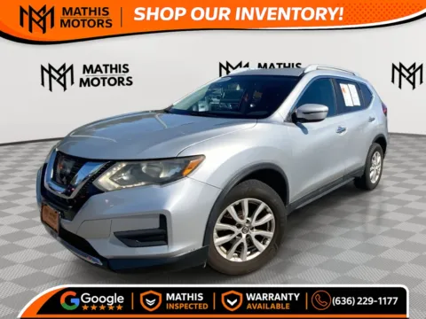 Silver 2017 Nissan Rogue SV (2017.5) Sport Utility 4D for sale in Saint Charles, MO