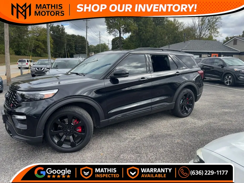 Black 2020 Ford Explorer ST Sport Utility 4D for sale in Saint Charles, MO