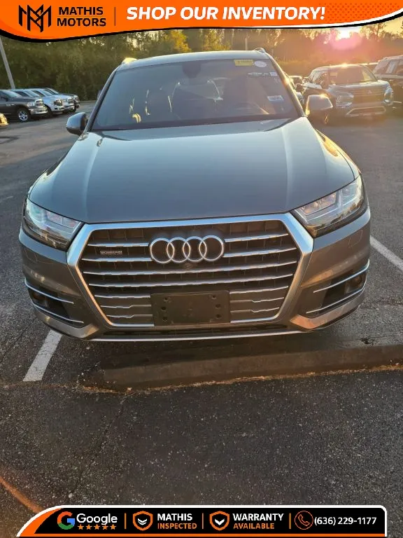 Gray 2017 Audi Q7 3.0T Prestige Sport Utility 4D for sale in Saint Charles, MO