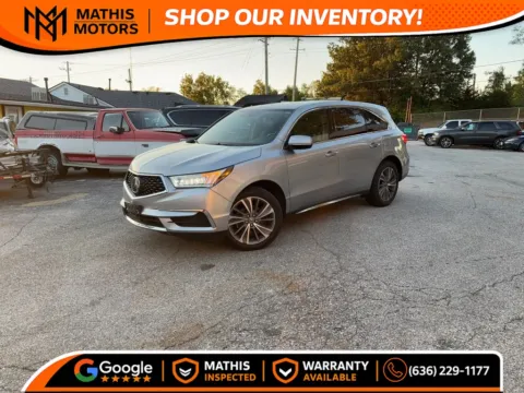 Silver 2018 Acura MDX SH-AWD w/Technology Pkg Sport Utility 4D for sale in Saint Charles, MO
