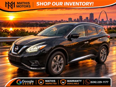 Black 2015 Nissan Murano SL Sport Utility 4D for sale in Saint Charles, MO
