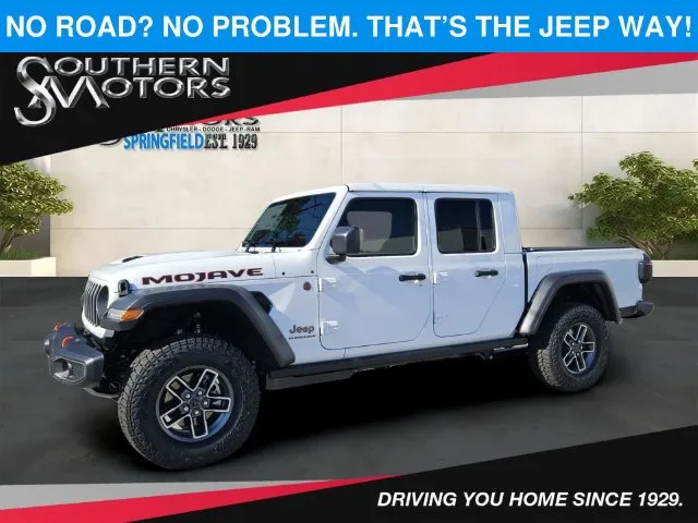 White 2026 Jeep Gladiator Mojave for sale in Springfield, GA