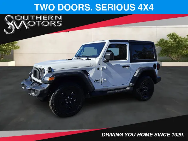 White 2026 Jeep Wrangler Sport for sale in Springfield, GA