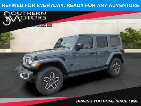 Gray 2026 Jeep Wrangler Sahara for sale in Springfield, GA